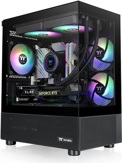 Caixa PC THERMALTAKE View 170 TG ARGB (Micro-ATX, Mini-ITX - PS2 - Micro Tower - Preto)