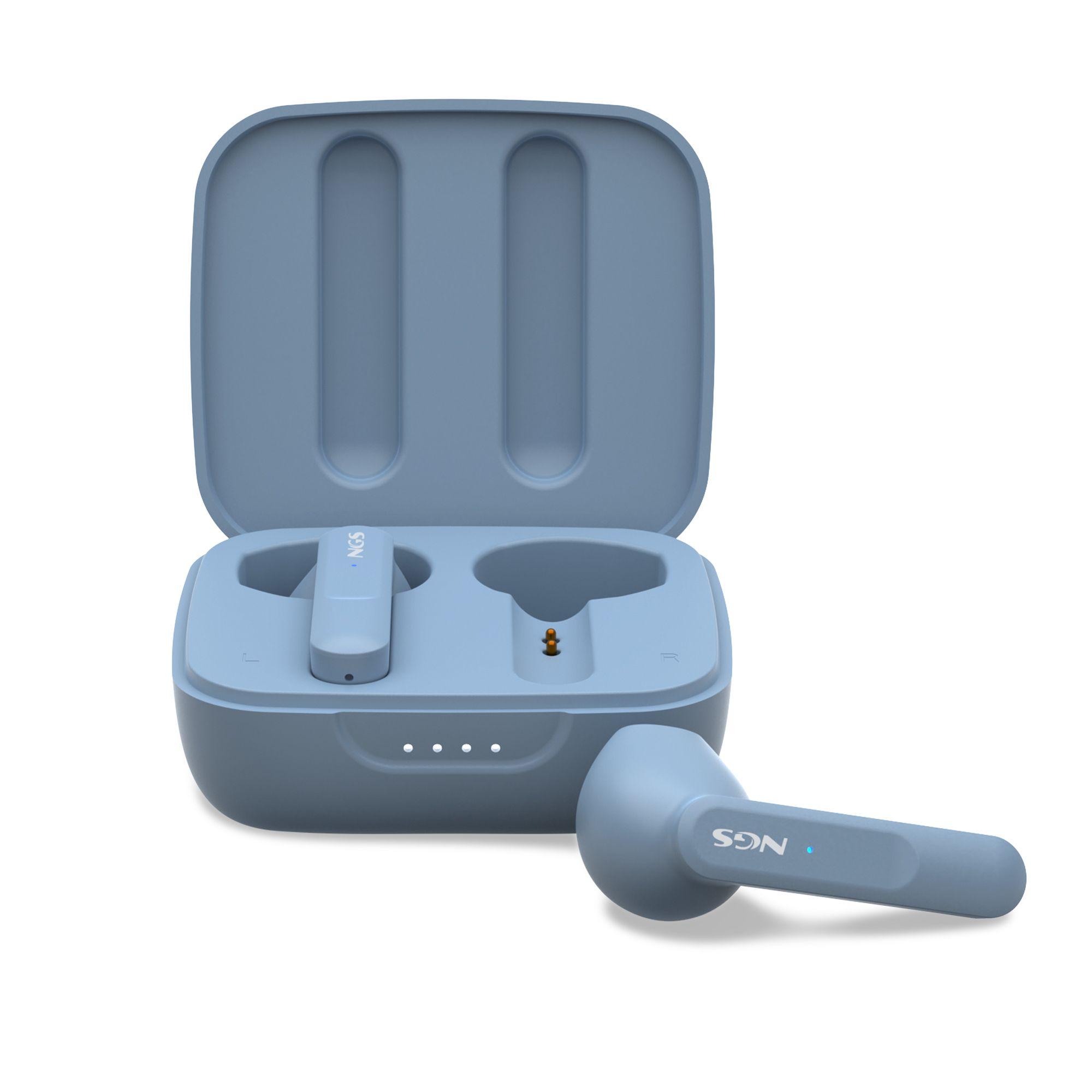 Auscultadores NGS Artica Move Rain (Binaural - Sem fios - Intra-aural - Azul-claro)