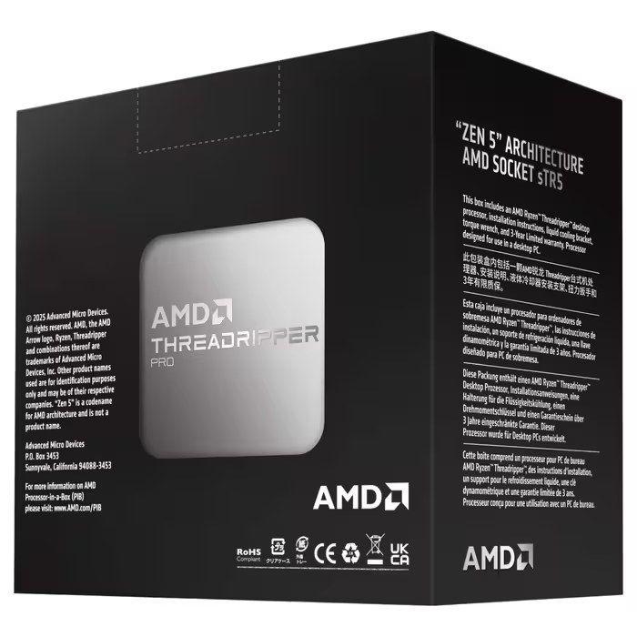 Processador AMD Ryzen Threadripper PRO 9955WX (sTR5 - 16 núcleos - 4,5 GHz) — miniatura 2