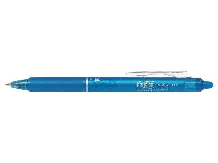 Caneta de Gel Apagável PILOT FriXion Ball Clicker (Azul-claro)