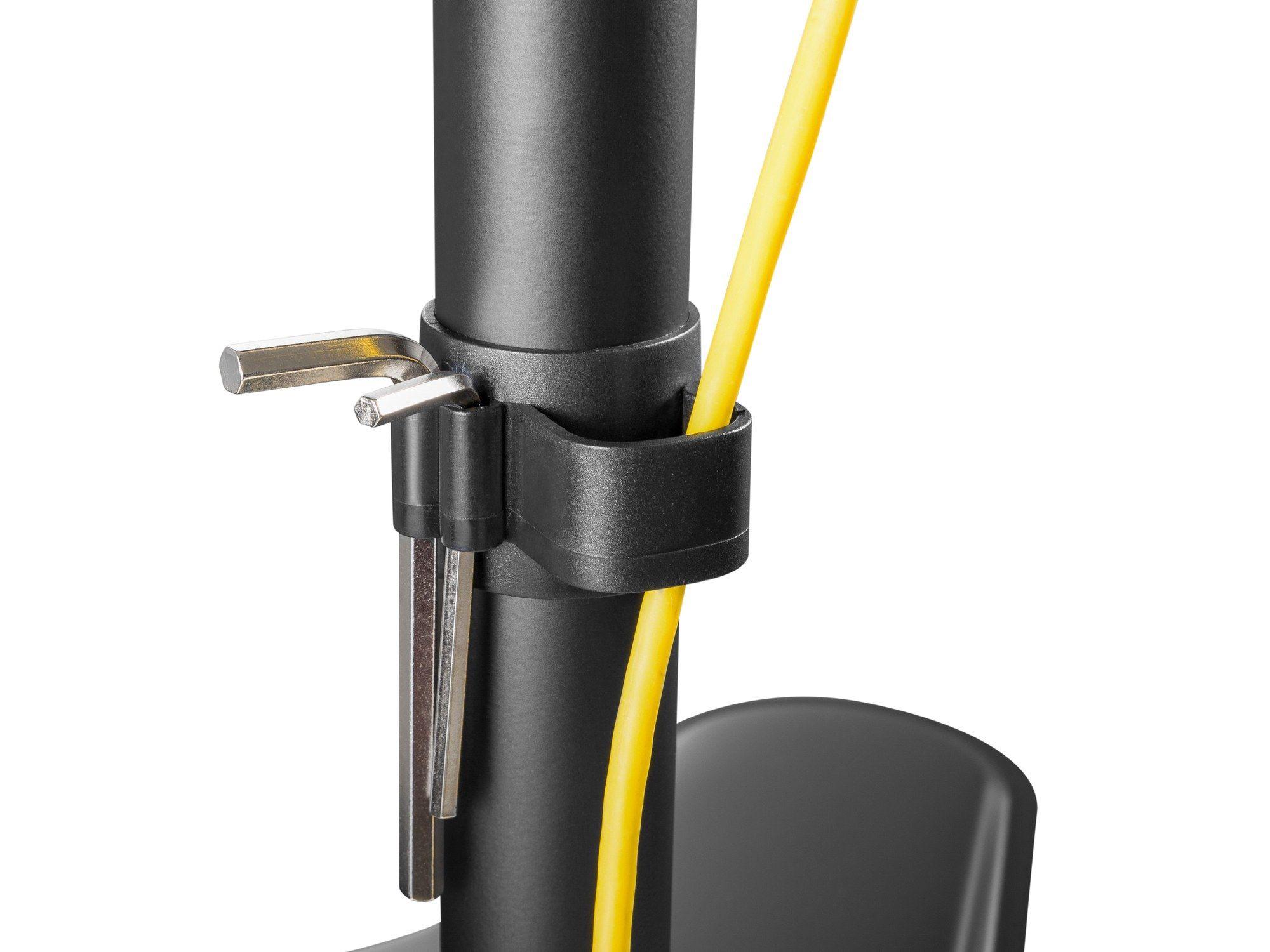 Suporte de Monitor de Chão EQUIP 650122 (13" a 32" - VESA 75 x 75 a 100 x 100 mm - Preto), miniatura 8