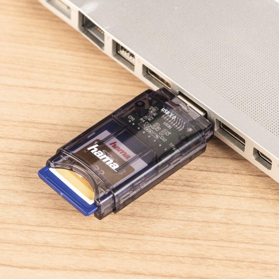 Leitor de Cartões HAMA 00124194 (USB - Antracite), miniatura 3