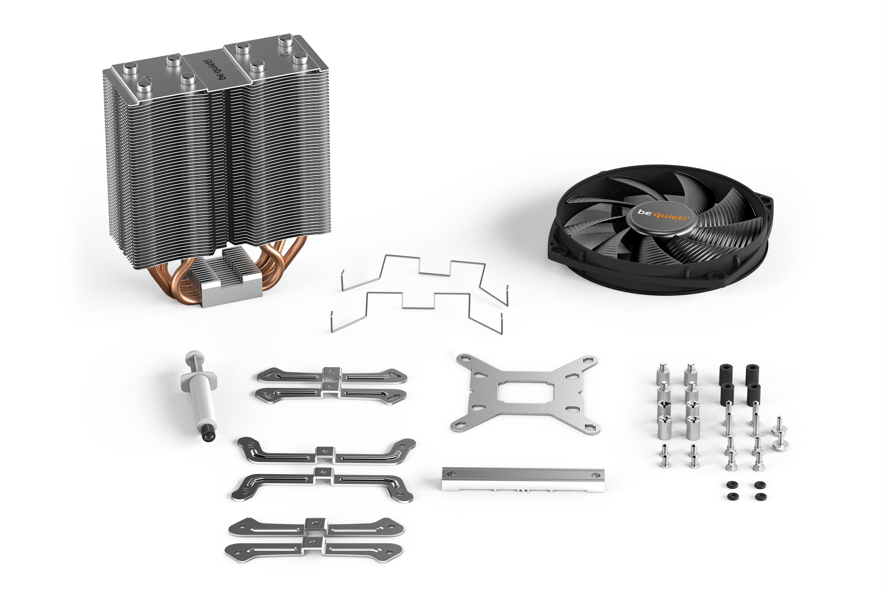 Cooler de CPU BE QUIET! Shadow Rock Slim 2 (135 mm - 1 ventoinha - 1400 RPM - Preto, Alumínio e Cobre) — miniatura 6
