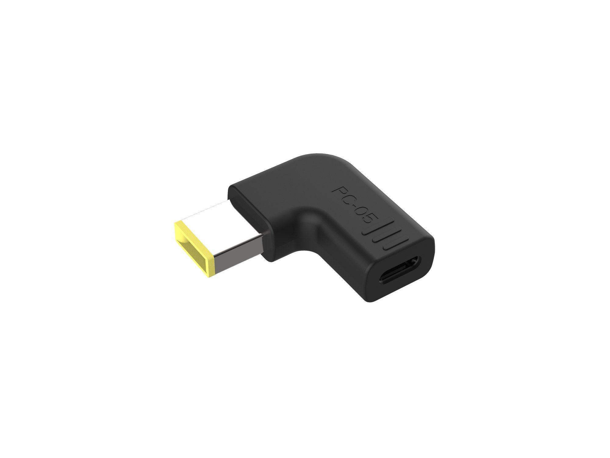 Adaptador para Portátil CONCEPTRONIC ABBY15PC05 (USB-C PD - Lenovo - Lenovo universal 5,5 x 2,5 mm - Preto)
