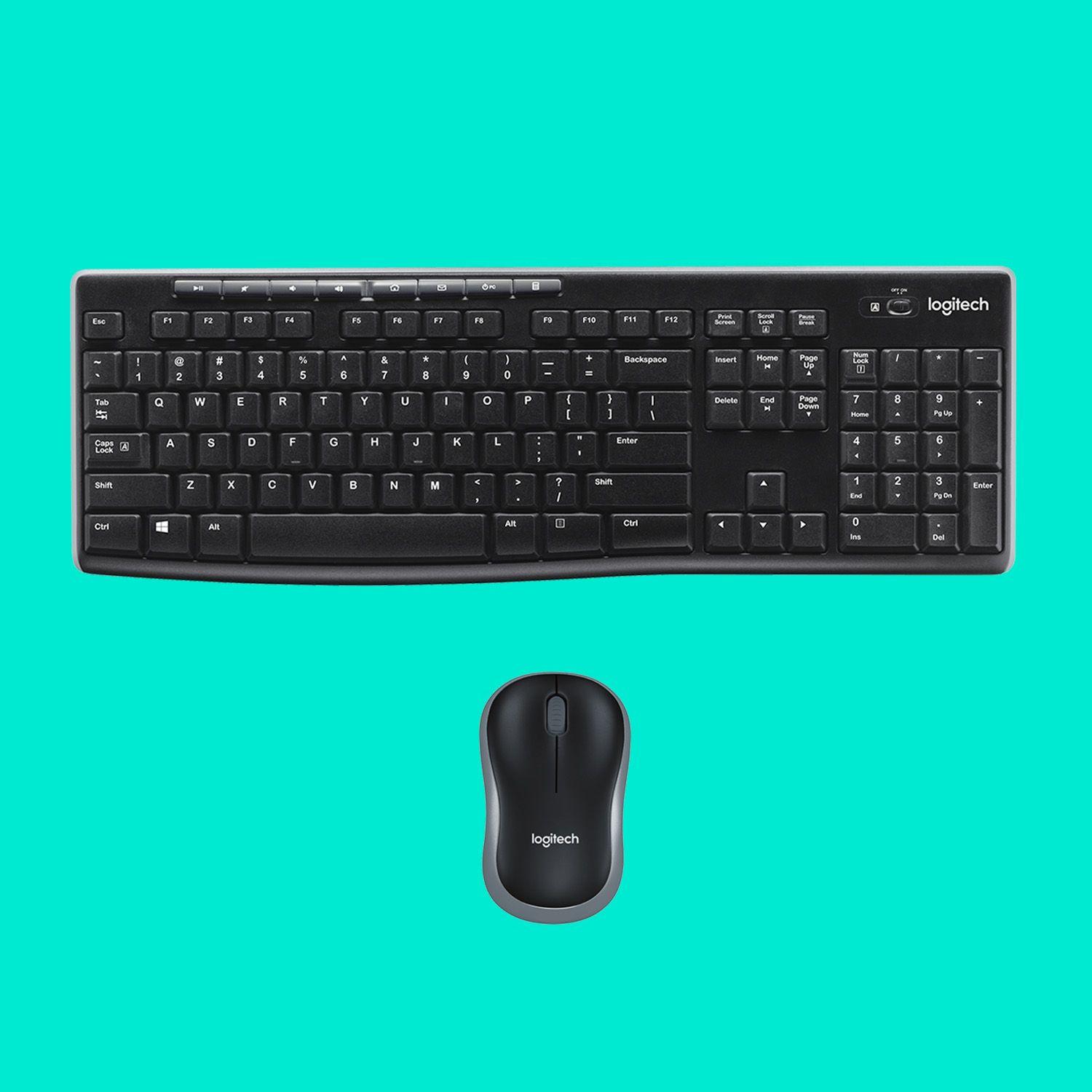 Conjunto Teclado e Rato LOGITECH MK270 (Estados Unidos - Tamanho completo - RF Wireless - Preto) — miniatura 6