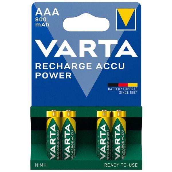 Pilhas Recarregáveis VARTA 56703 (Dourado e Verde)