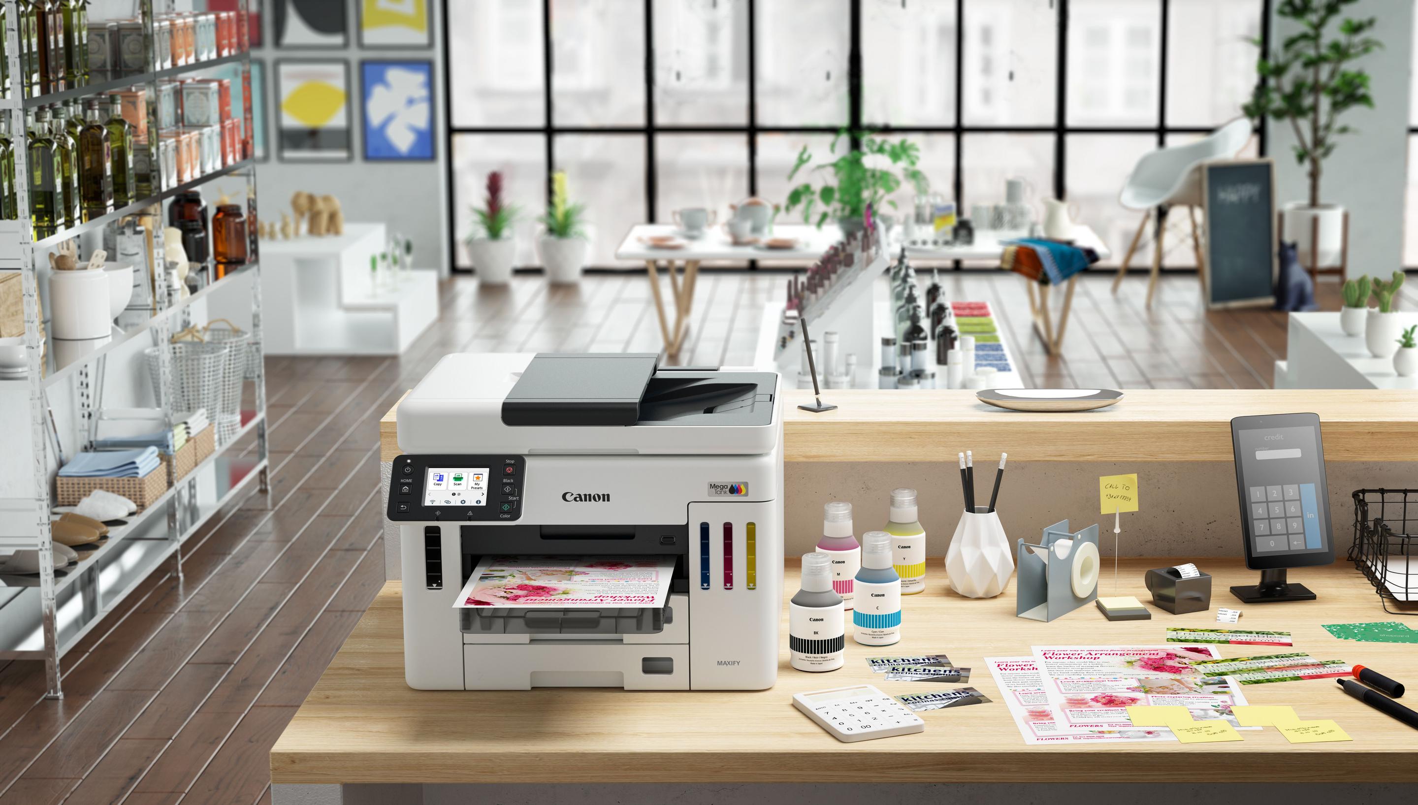 Impressora Multifunções CANON MAXIFY GX7150 (A4 - Impressão a cores - 600 folhas - Preto e Branco) — miniatura 14