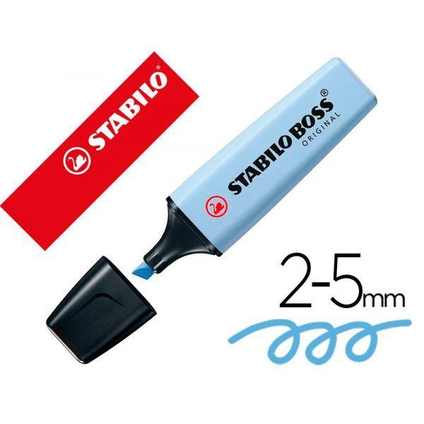 Marcador Fluorescente STABILO BOSS ORIGINAL 70/112 Pastel (Azul Ventoso), miniatura 2