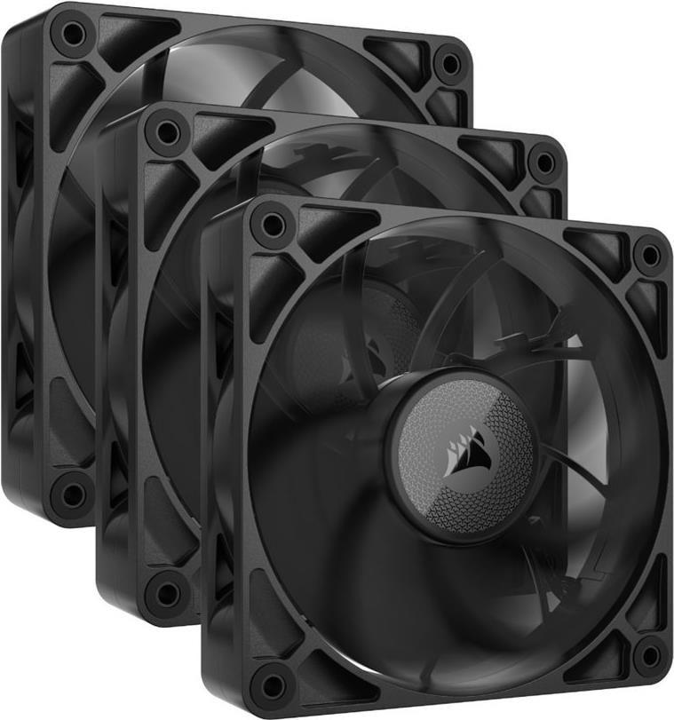 Ventoinha CORSAIR iCUE Link RX120 MAX Starter Kit (Preto)