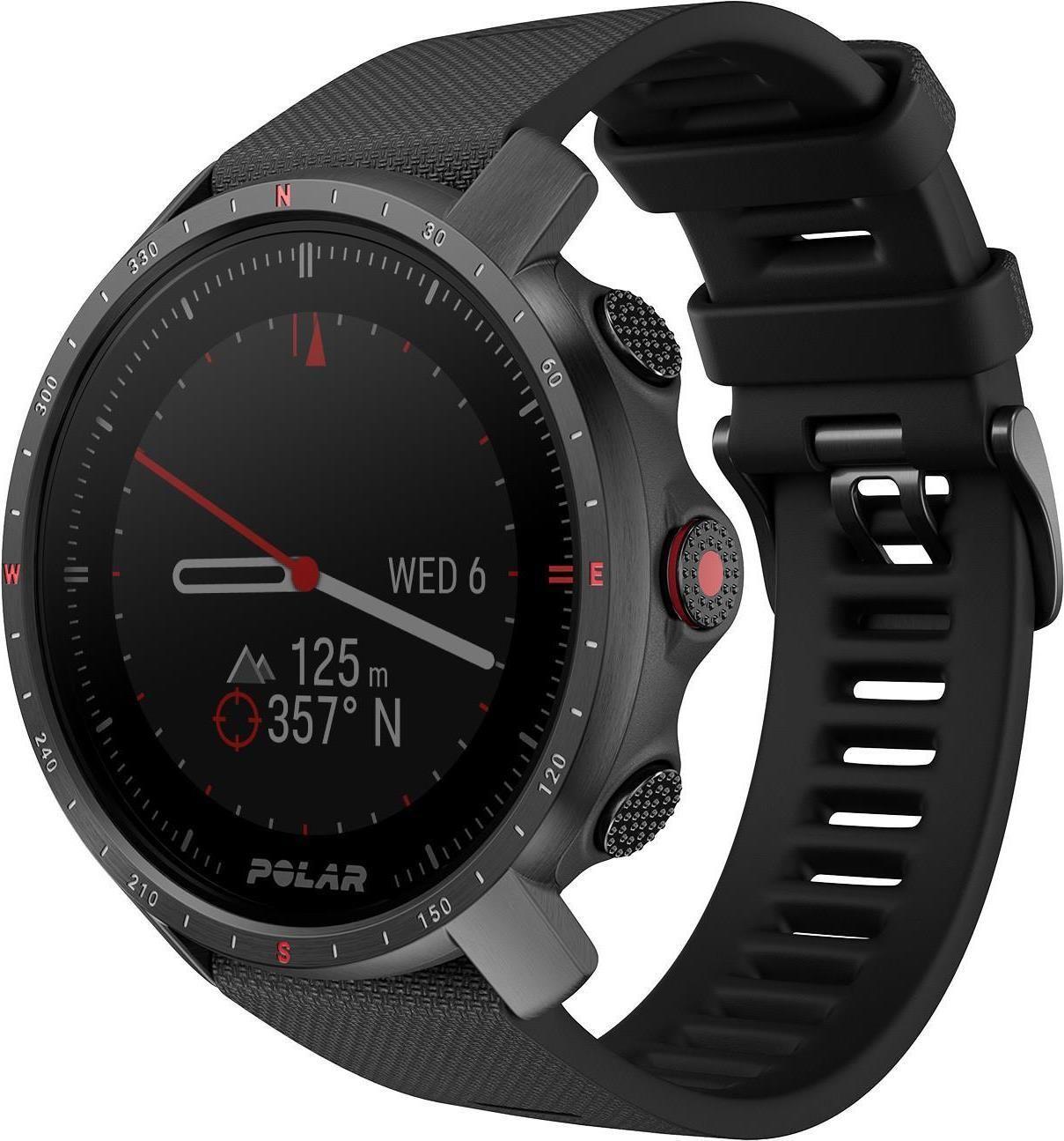Smartwatch Desportivo POLAR Grit X Pro (Redondo - MIP - 1,2" - Preto)