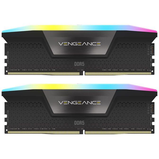 Memória RAM CORSAIR Vengeance RGB (3200 MHz - 32 GB - DIMM), miniatura 2