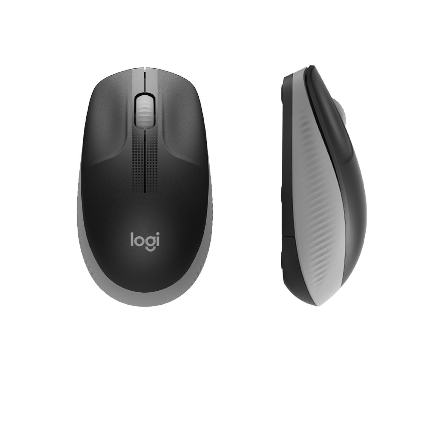 Rato LOGITECH M190 (Ambidestro - 1000 DPI - Ótico - Cinzento-claro) — miniatura 6