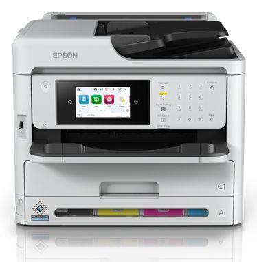 Impressora Multifunções EPSON WorkForce Pro WF-C5890DWF (A4 - Impressão a cores - USB Type-A - Preto e Branco)