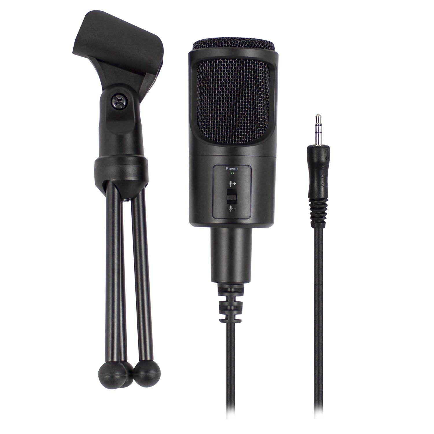 Microfone EWENT EW3552 (Microfone para PC - Com fios - 3.5 mm - Preto) — miniatura 4