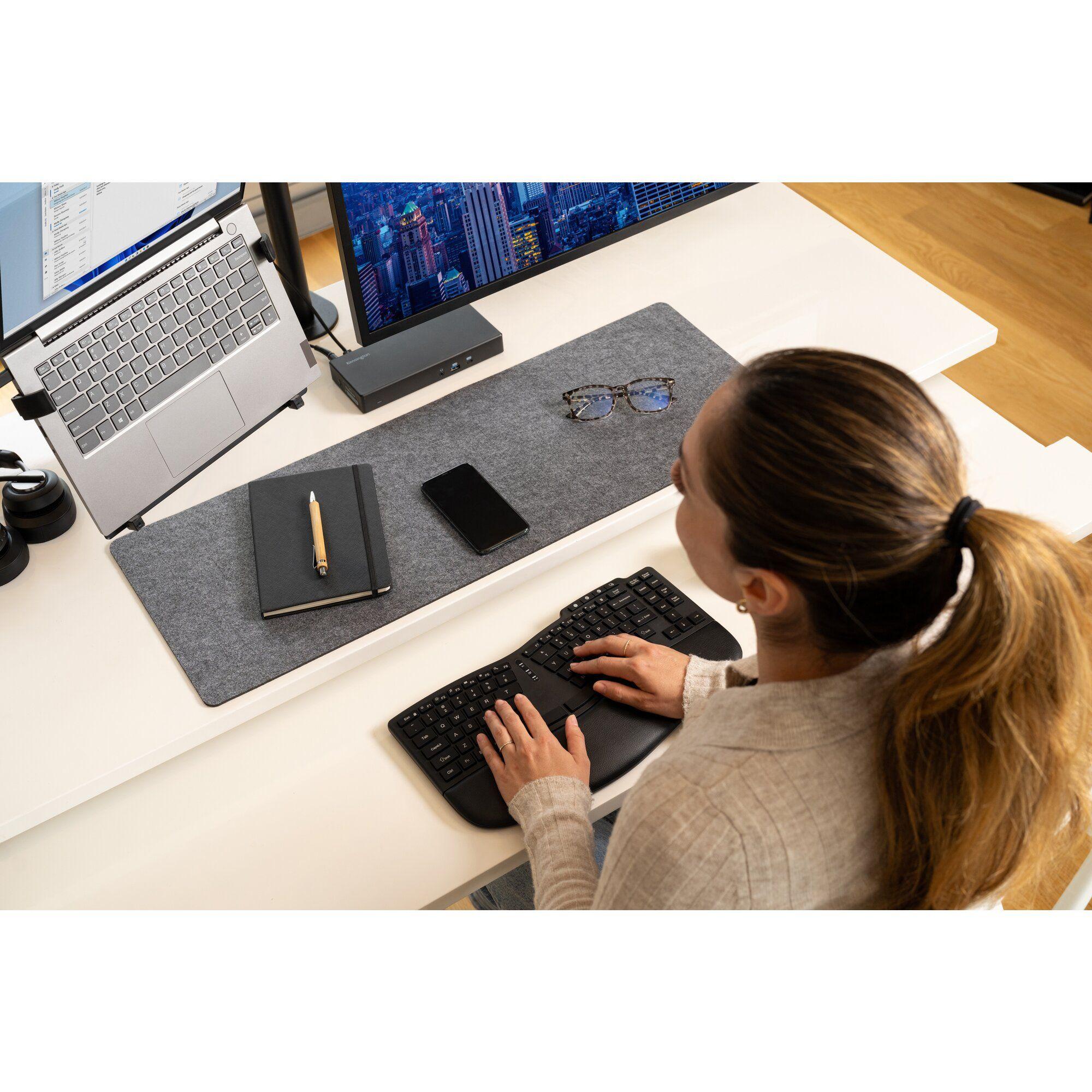 Teclado KENSINGTON Pro Fit Ergo KB675 EQ TKL (Alemão QWERTZ - Bluetooth - Sem fios - Preto), miniatura 3