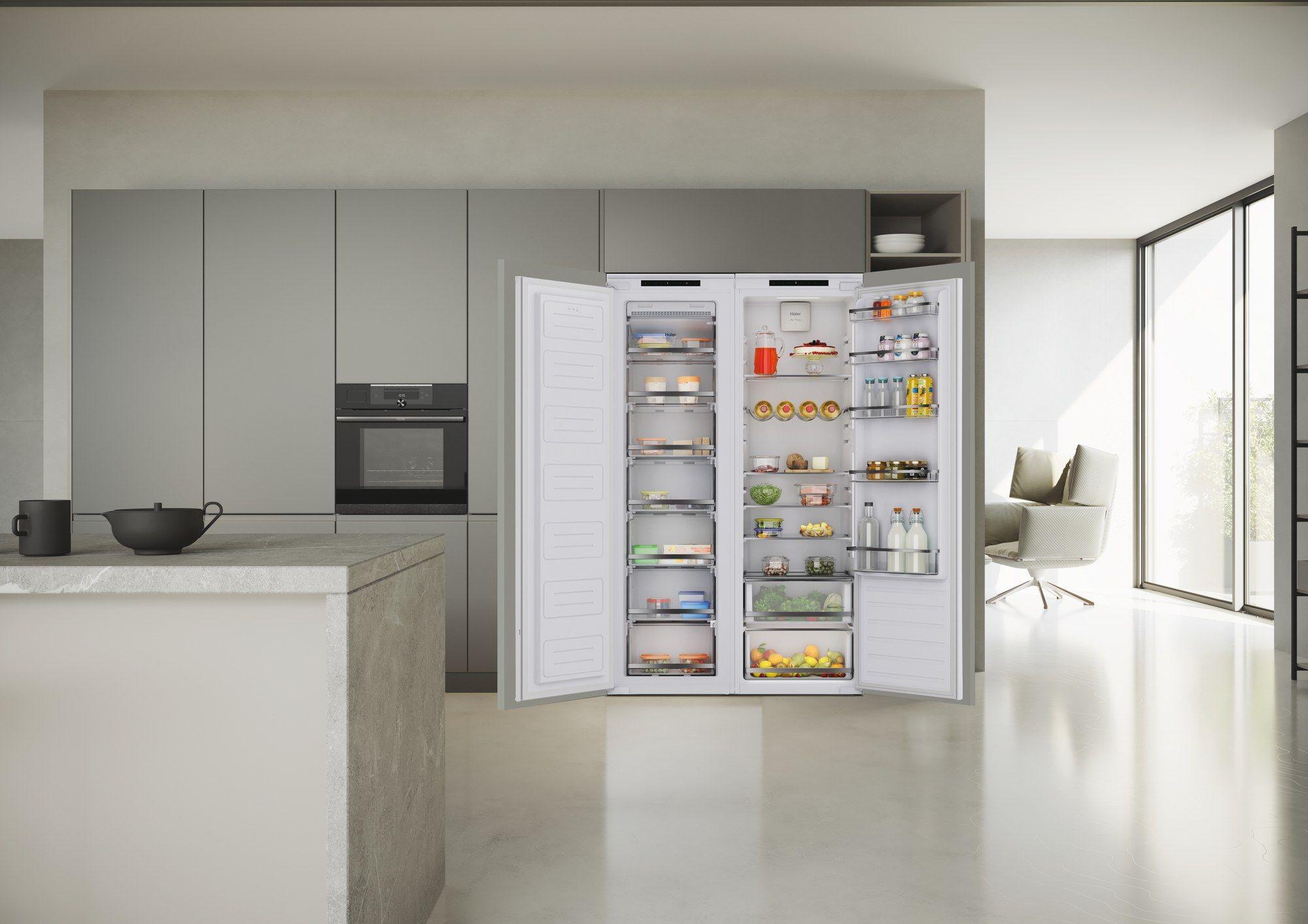 Arca Congeladora Vertical de Encastre HAIER HAUN518EW (Altura 176,9 cm - 177 cm - 54 cm - Branco) — miniatura 5