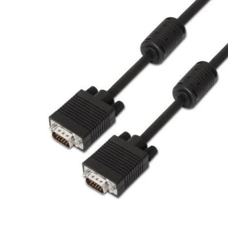 Cabo VGA AISENS A113-0074 (10 m - Preto) — miniatura 3