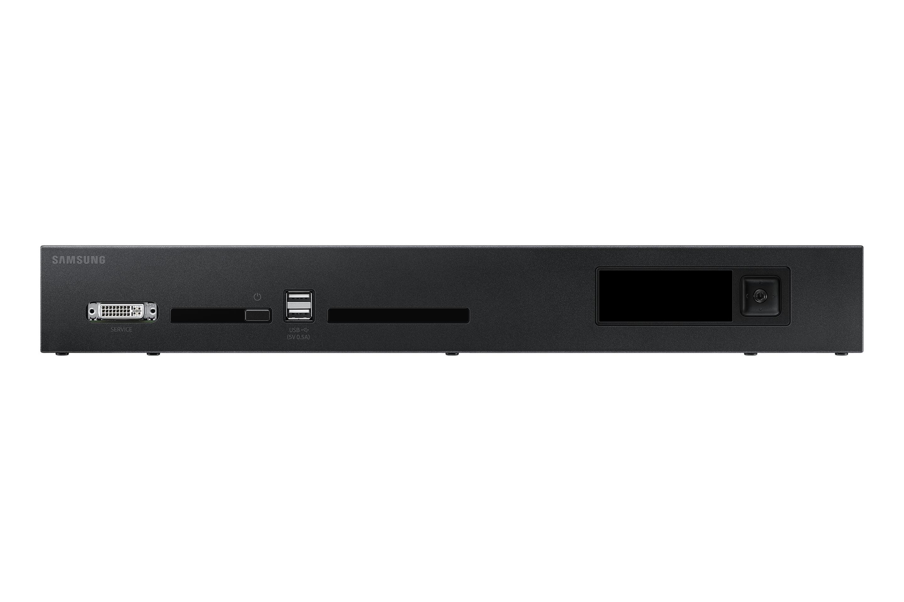 Caixa SBB de Sinalização LED SAMSUNG SBB-SNOWAAE/EN (Processamento 8K - 120 Hz - Preto)