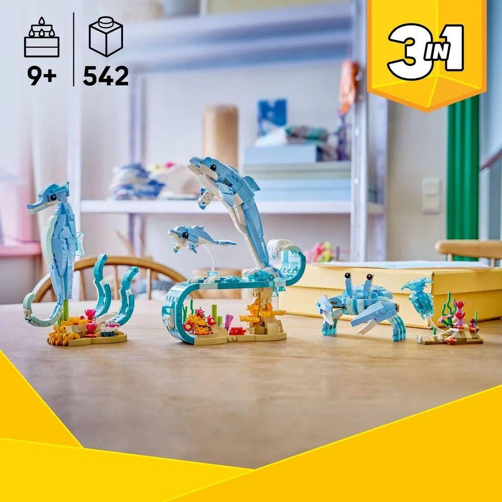 LEGO 31385 Creator Animais Marinhos: Golfinhos Encantadores (9+ anos - 542 peças) — miniatura 6