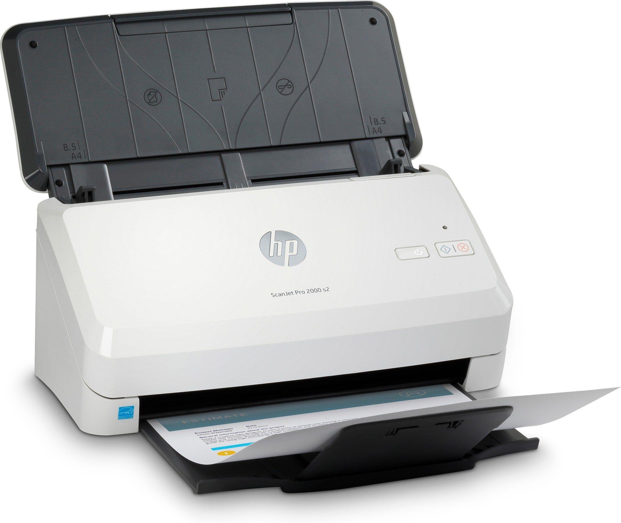 Scanner de Documentos HP ScanJet Pro 2000 s2 (USB 3.0 - Preto e Branco), miniatura 3