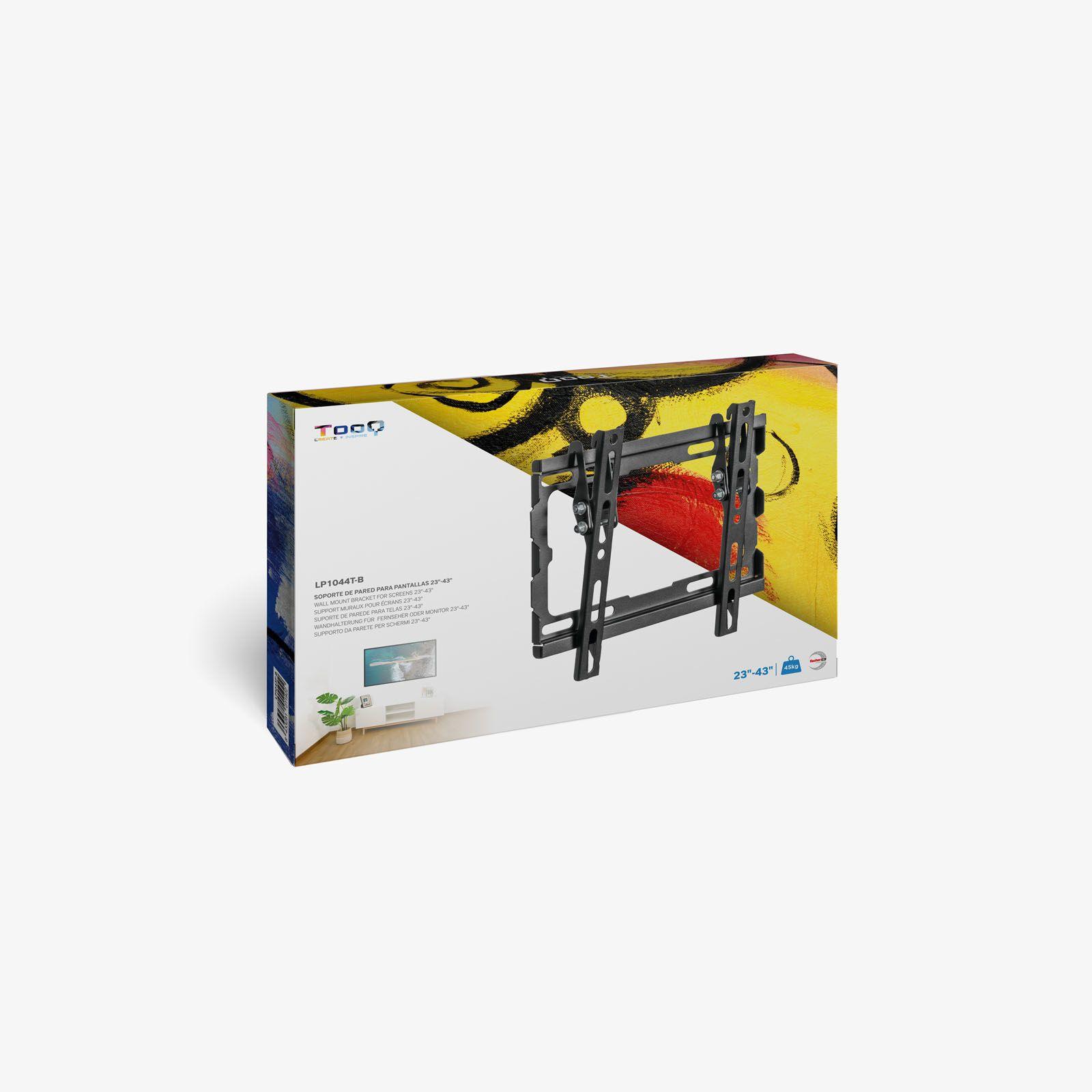 Suporte de Parede TV TOOQ LP1044T-B (200 x 200 mm - 50 x 50 mm - 109,2 cm - Preto), miniatura 6