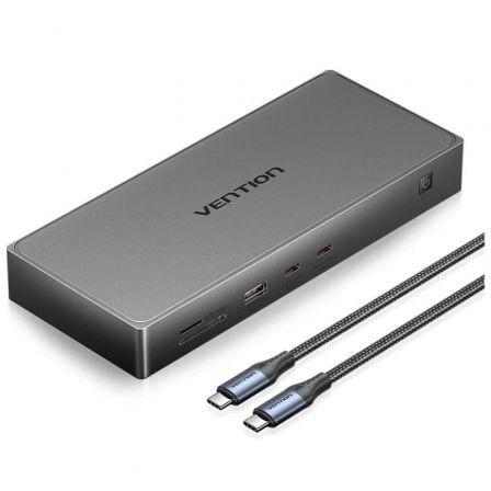 Estação de Acoplamento USB-C VENTION TPWH0 (0,5 m - Cinzento)
