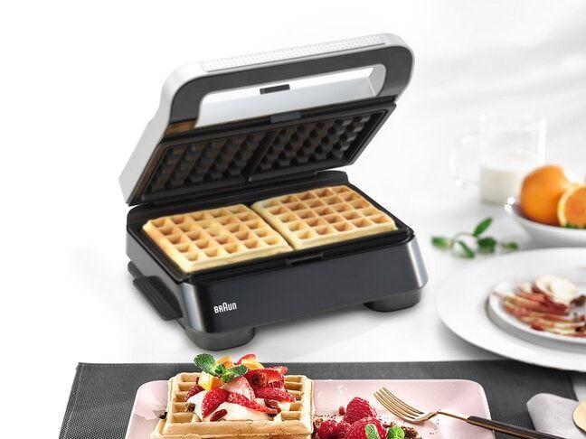 Grelhador Elétrico BRAUN SnackMaker 5 SM5006 BK (Altura 10,5 cm - Preto e Prateado), miniatura 4