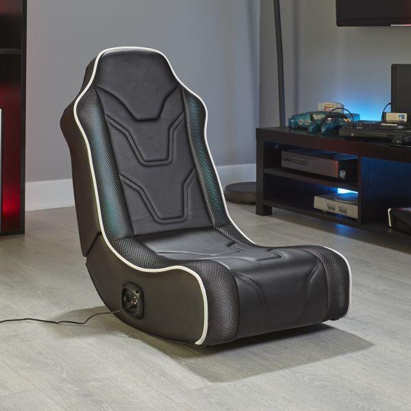 Cadeira Gaming XROCKER Chimera RGB Stereo (Preto), miniatura 2