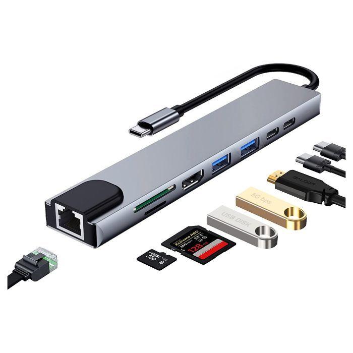 Dock Multiportas EWENT EW1146 (Cinzento) — miniatura 3