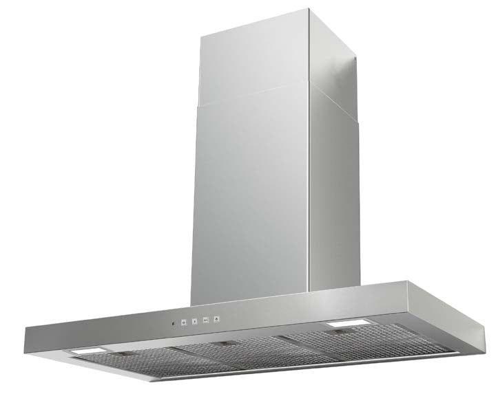 Exaustor MEPAMSA Stilo Neo 70 X (70 cm - Inox)