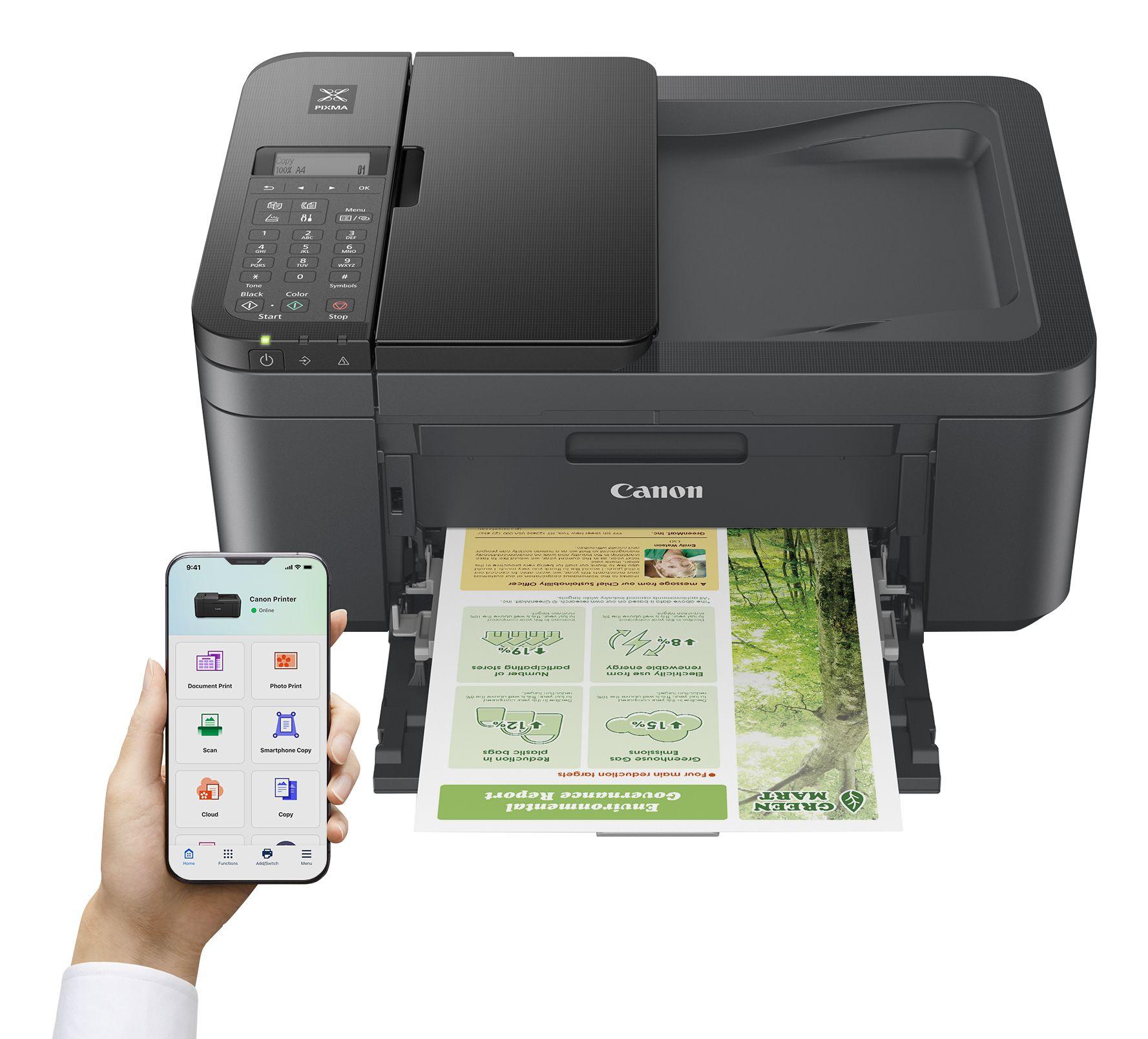 Impressora Multifuncional CANON PIXMA TR4755i (A4 - Impressão a cores - 100 folhas - Preto) — miniatura 2