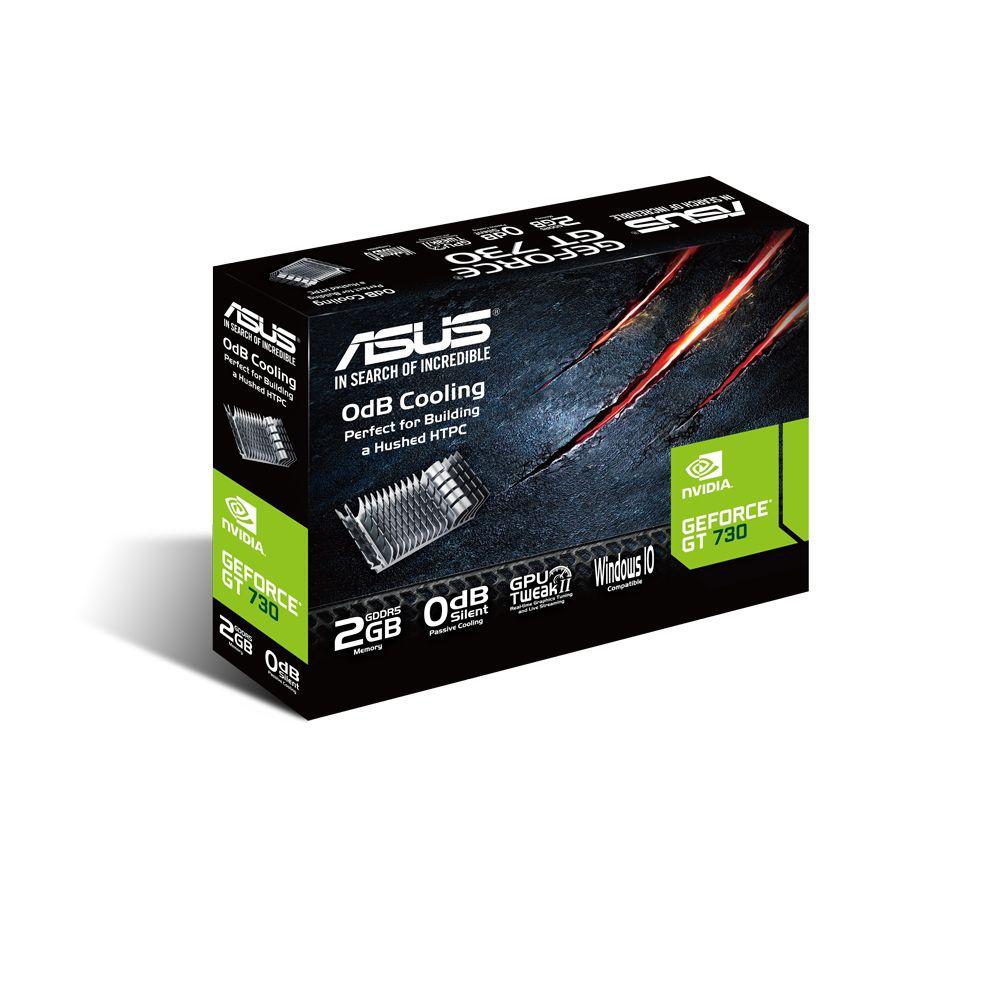 Placa Gráfica ASUS GeForce GT 730 SL 2GD5 BRK (GeForce GT 730 - Low-Profile - 2 GB - Azul) — miniatura 4