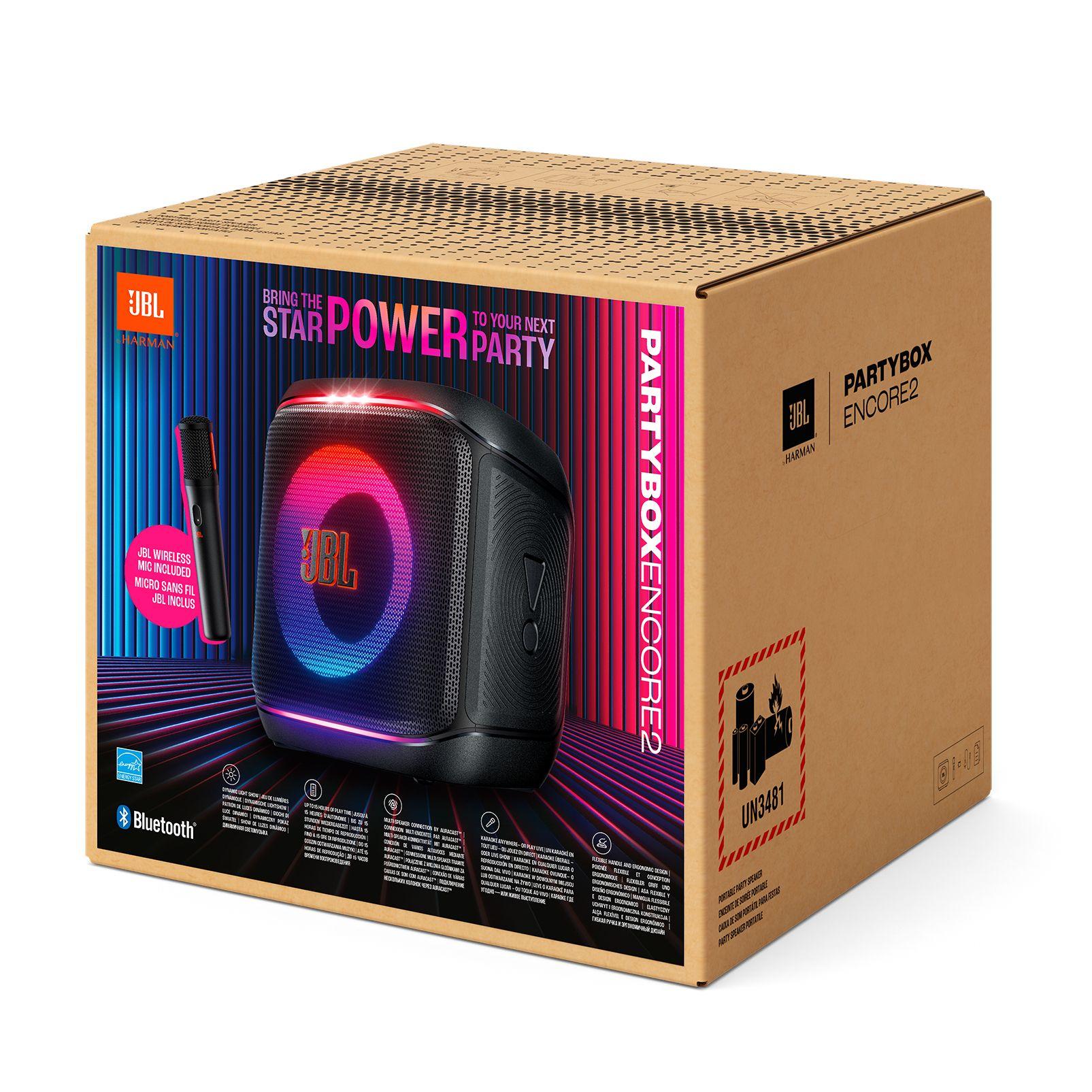 Coluna Portátil JBL PartyBox Encore 2 (Com fios e sem fios - 100 W - Preto), miniatura 11