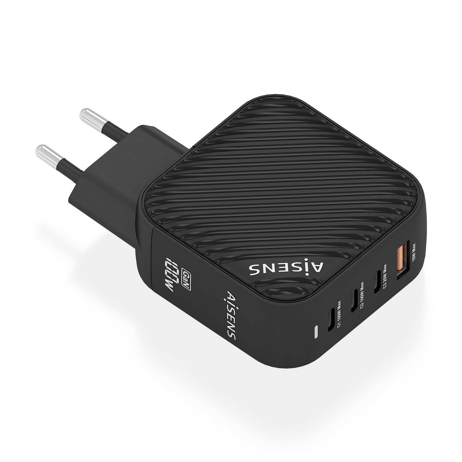 Carregador AISENS ASCH-100W4P029-BK (100 W - Preto)