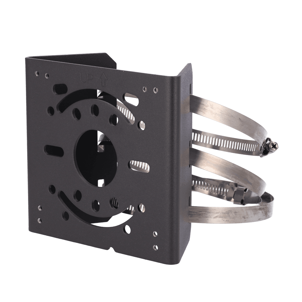 Suporte de Poste para Câmara Dome UNIVIEW UV-TR-UP06-IN-GD (67–127 mm - Aço - Cinzento)