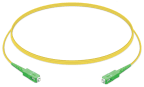 Cabo de Fibra Ótica UBIQUITI UF-SM-PATCH-APC-APC (SC/APC para SC/APC - 1,5 m - Amarelo)