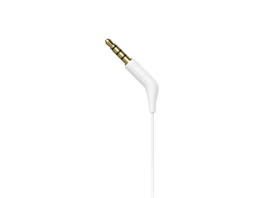 Auscultadores PHILIPS TAE1105WT/00 (Binaural - Com fios - Intra-aural - Branco), miniatura 4