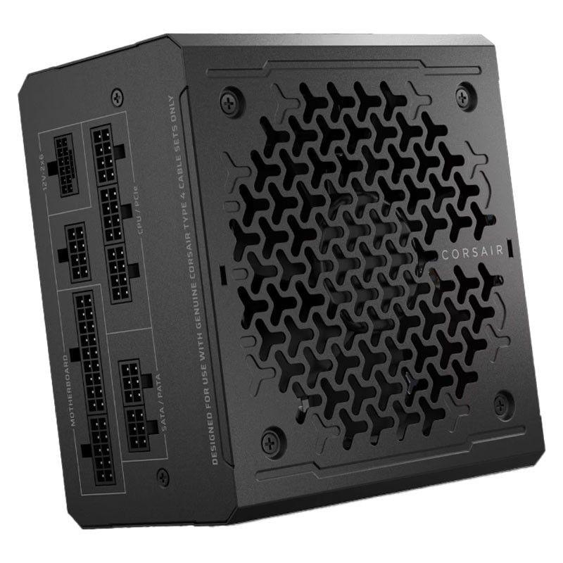 Fonte de Alimentação Gaming CORSAIR RM1000e (ATX - 1000 W - 80 PLUS Gold - Preto)