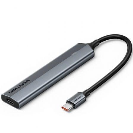 Hub USB-C VENTION CKYHB (5 em 1 - 4x USB-C 3.2 Gen 2 - 1x USB-C PD)