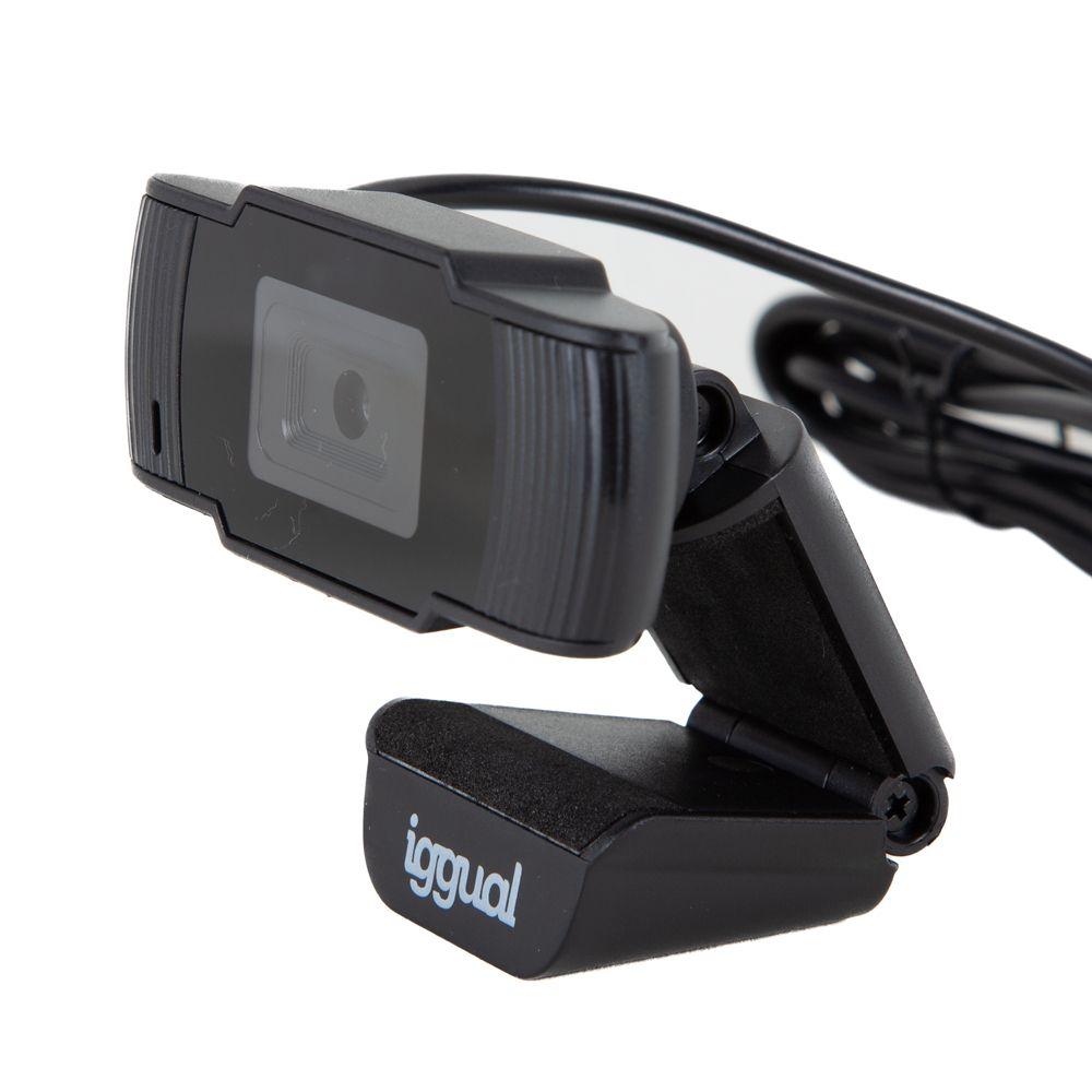 Webcam IGGUAL WC720 Basic View (1280 x 720 pixels - 30 fps - 720p - Preto), miniatura 4
