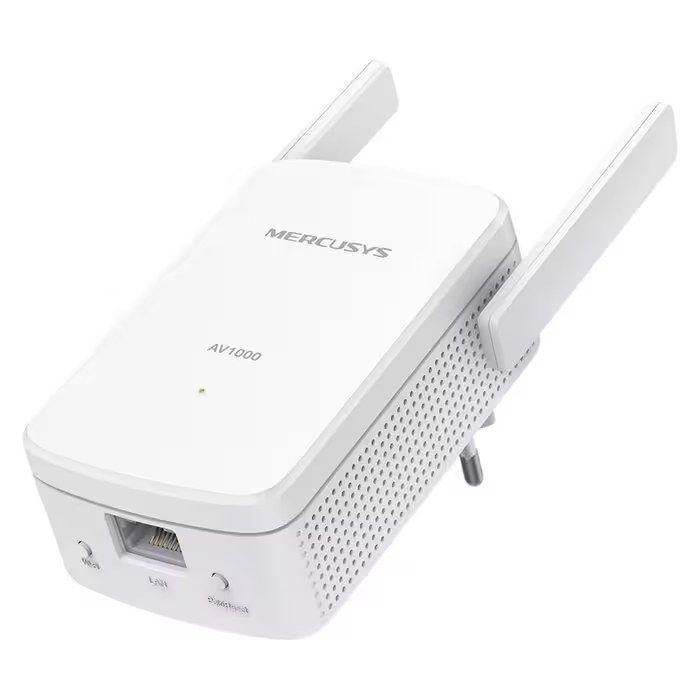 Kit Adaptador Powerline Wi-Fi MERCUSYS MP510 KIT (Wi-Fi 4 - 300 Mbit/s - Gigabit Ethernet - Branco) — miniatura 2