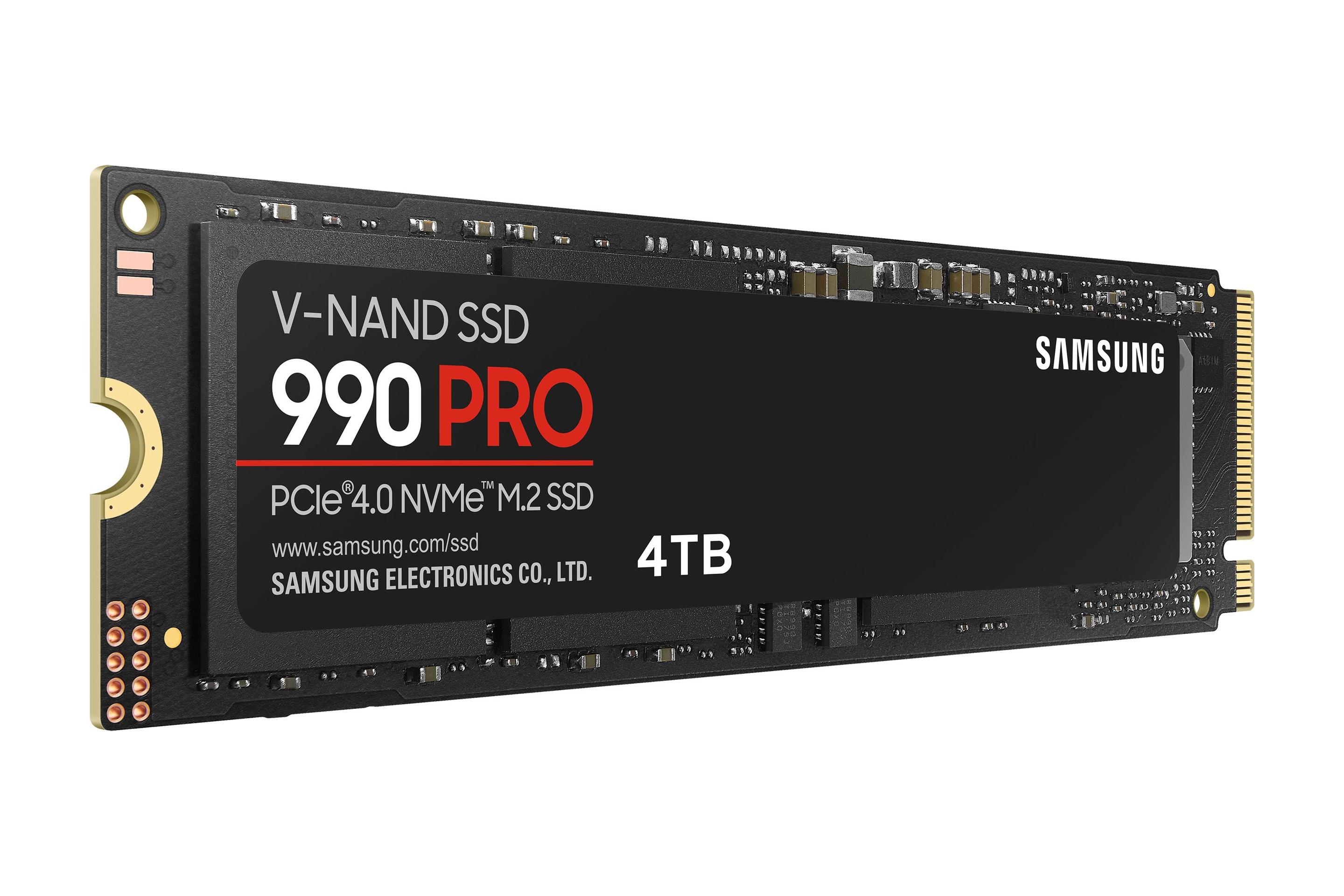 SSD Interno SAMSUNG 990 PRO MZ-V9P4T0BW (4 TB - M.2 2280 - PCI Express 4.0 NVMe) — miniatura 4