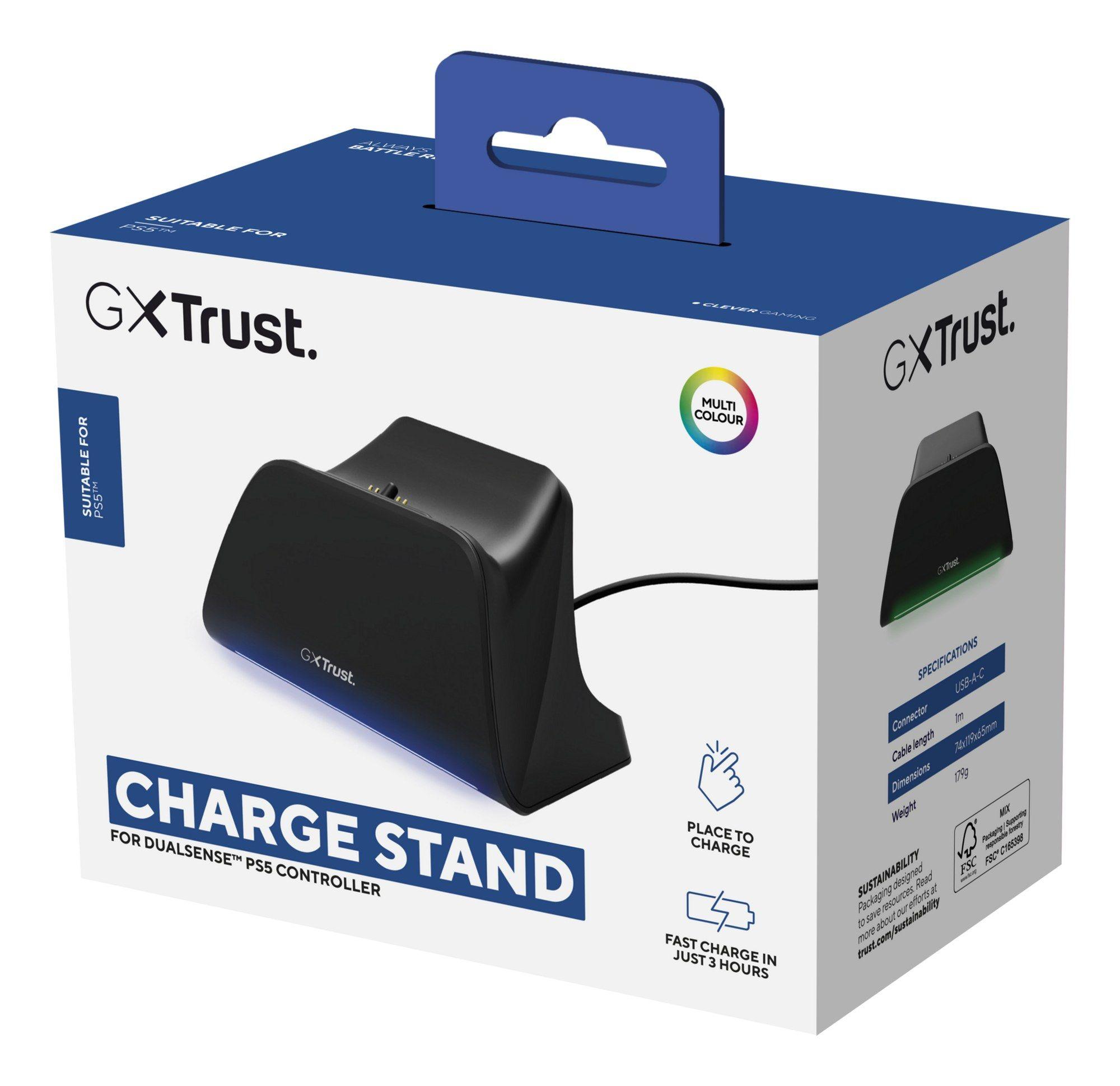 Estação de Carregamento TRUST GXT255 (PlayStation - USB Type-A para USB Type-C - Preto), miniatura 7