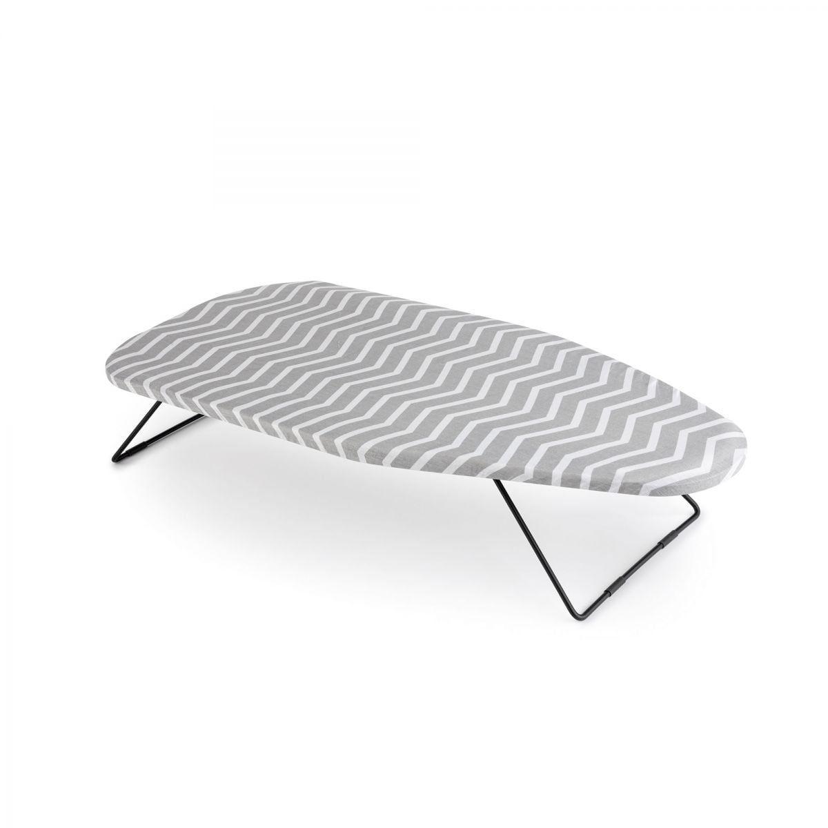 Tábua de Engomar de Mesa JATA HPLA8214 (Cinzento e Branco)