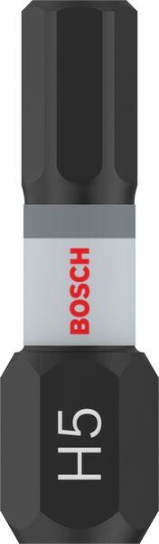 Pontas de Aparafusar BOSCH PRO Hex Impact H5 (25 mm - 2 Unidades)