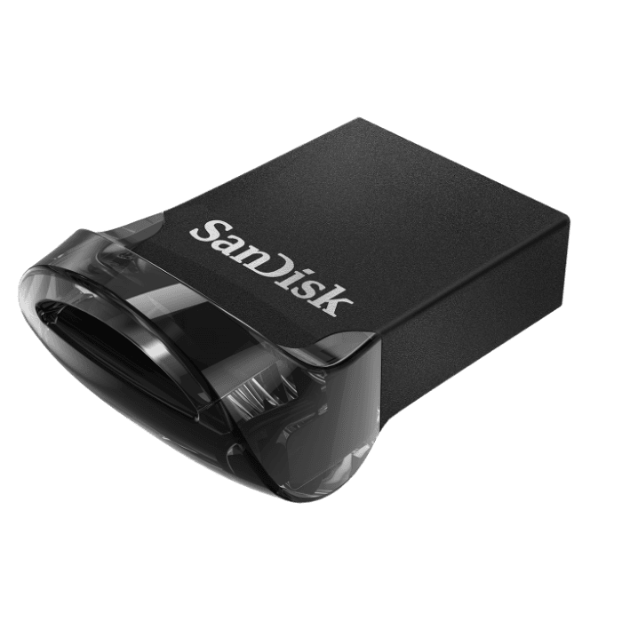Pen USB SANDISK Ultra Fit (USB 3.1 Gen 1 - USB 3.2 Gen 1 - Sem tampa - Preto)