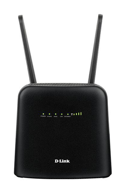 Router 4G D-LINK DWR-960 (Wi-Fi 5 - 1200 Mbps - Dupla, 2,4 GHz e 5 GHz - Preto)