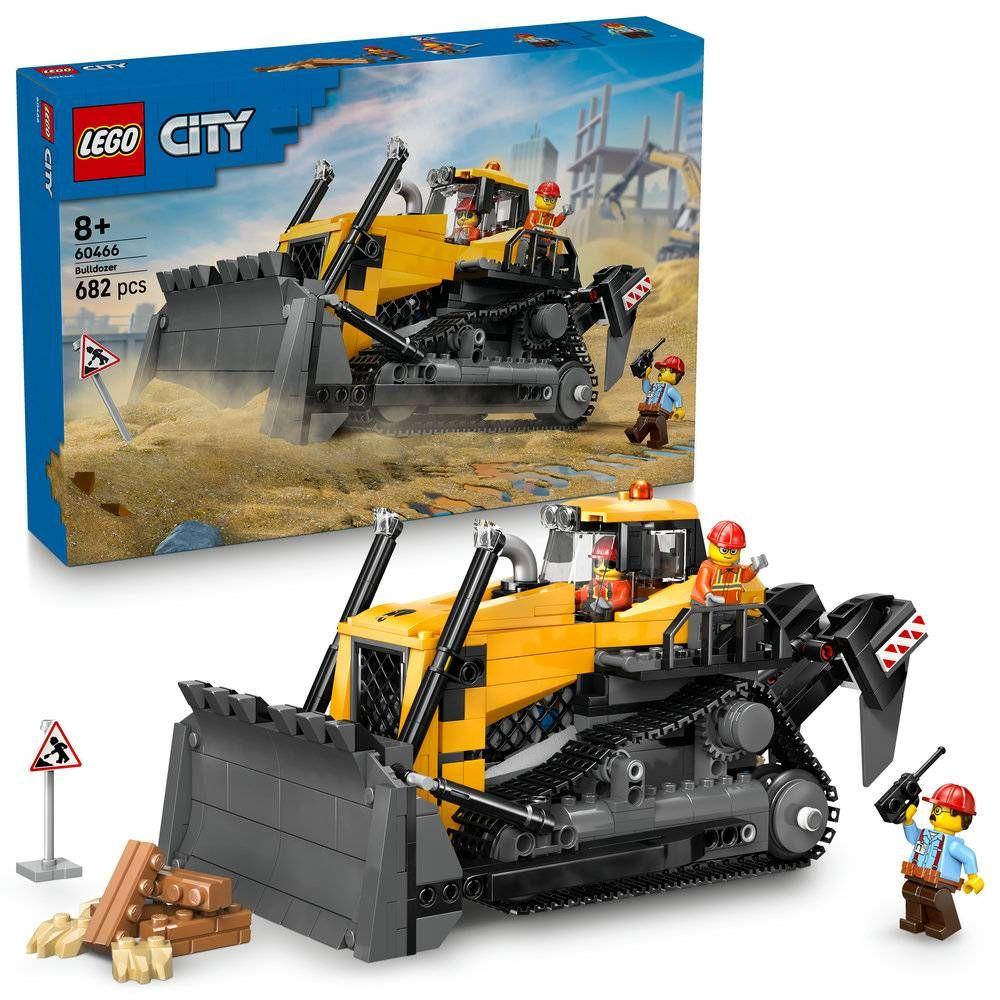 LEGO 60466 City Buldózer Amarelo (8+ anos - 682 peças), miniatura 3