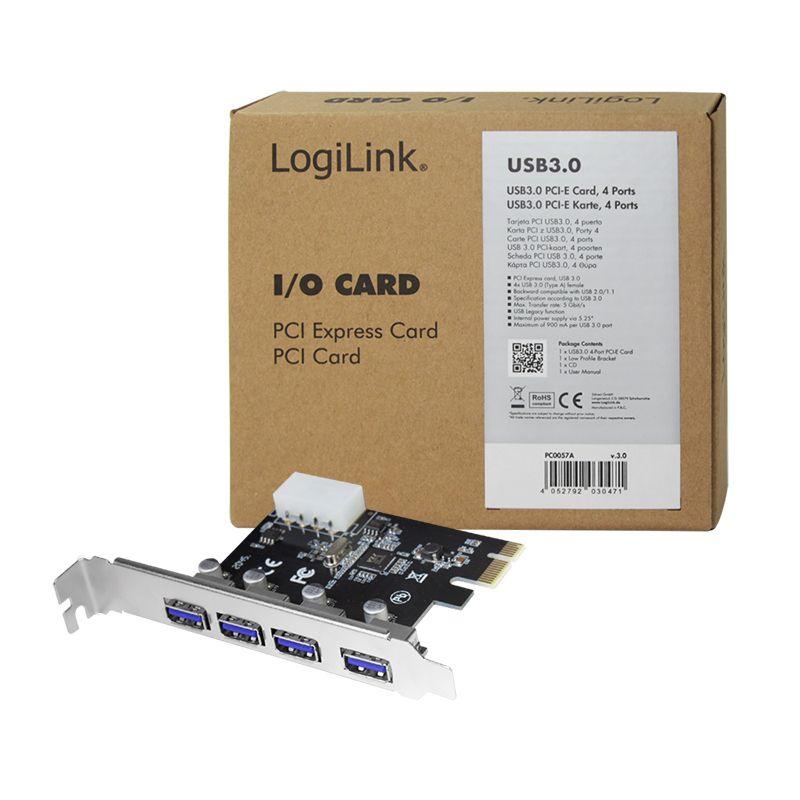 Placa Controladora USB LOGILINK PC0057A (VIA VL805 - Preto) — miniatura 7