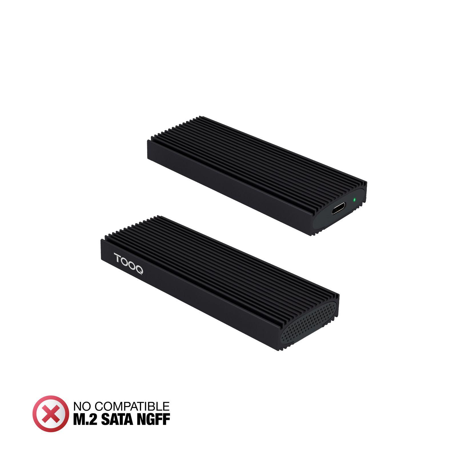 Caixa Externa M.2 NVMe TOOQ TQE-2230B (8 TB - M.2 - PCI Express NVMe - Preto) — miniatura 2